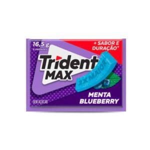 CHICLE TRIDENT MAX MENTA/BLUEBERRY 16,5GR