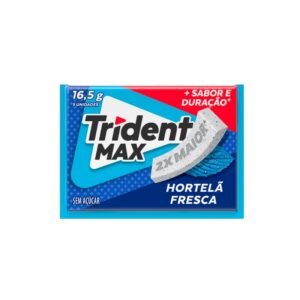 CHICLE TRIDENT MAX HORTELA FRESCA 16,5GR