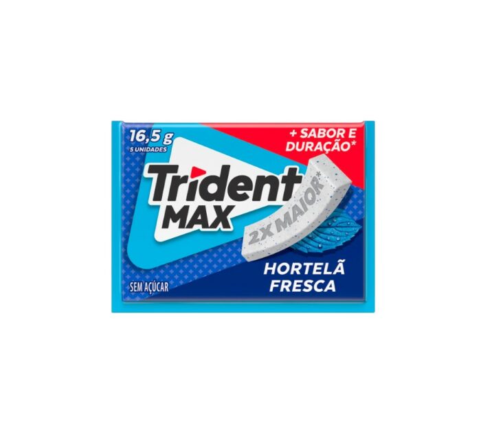 CHICLE TRIDENT MAX HORTELA FRESCA 16,5GR