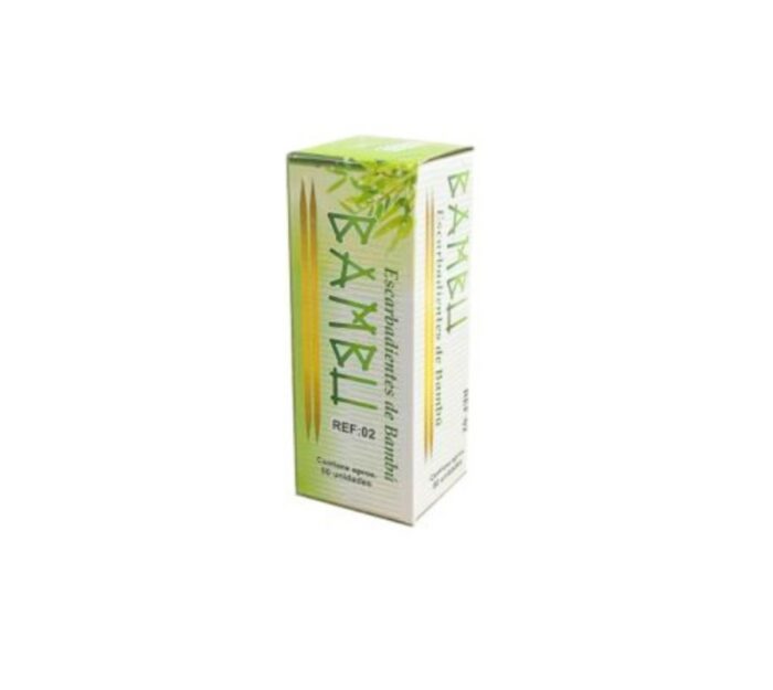 ESCARBADIENTE DE BAMBU 80UND