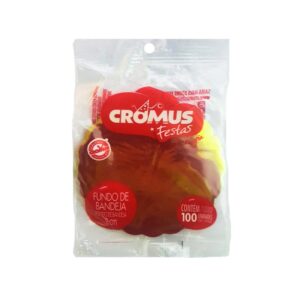 FONDO BANDEJA 9CM COLOR NACARADO ROSA 100UND