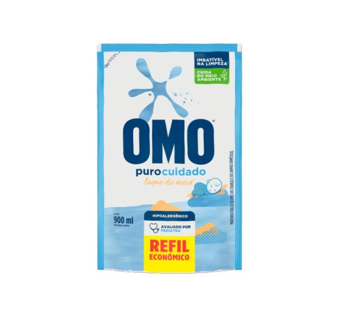 OMO LIQUIDO PURO CUIDADO REFIL  900ML