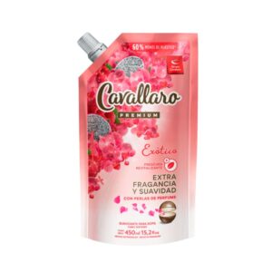 SUAVIZANTE P/ ROPA CAVALLARO PREMIUM EXOTICO 450ML