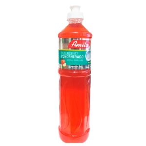 DETERGENTE CONCENTRADO AMITA MANZANA 500ML