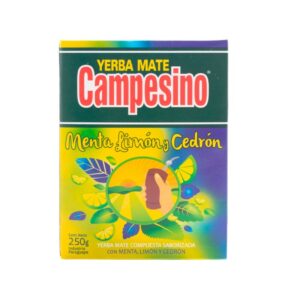 YERBA MATE CAMPESINO MENTA LIMON Y CEDRON 250GR