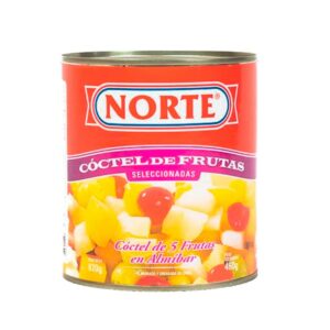 CÓCTEL DE FRUTAS EN ALMIBAR NORTE 820GR