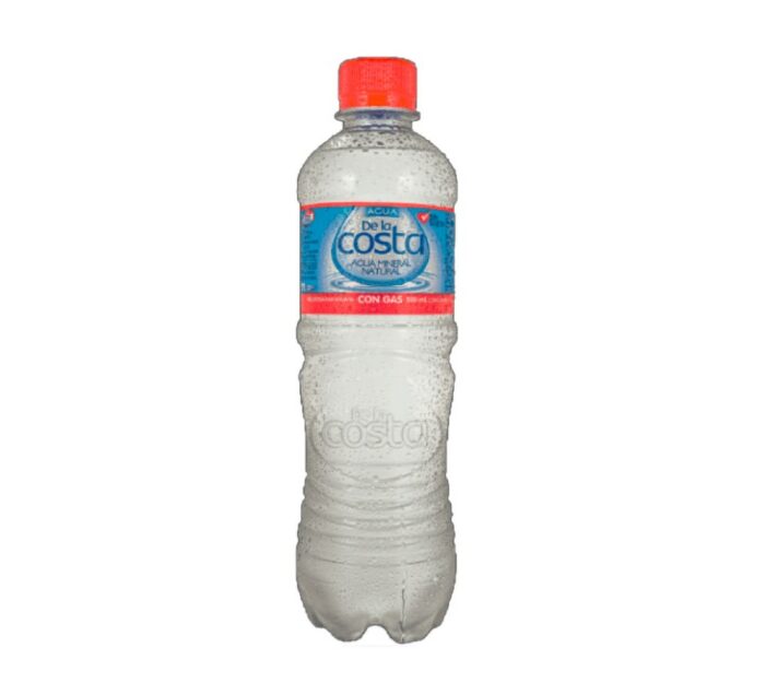 AGUA MINERAL DE LA COSTA C/GAS 500ML