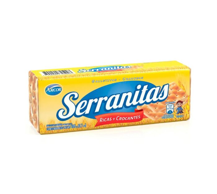GALLETITAS SERRANITAS ARCOR 105GR