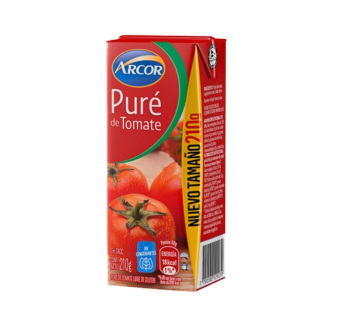 PURE DE TOMATE ARCOR 210GR