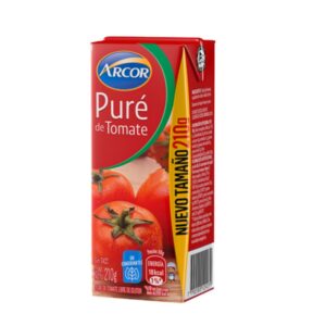 PURE DE TOMATE ARCOR 210GR