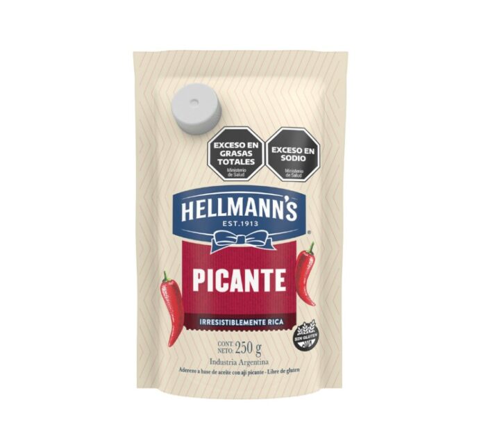 MAYONESA HELLMANNS ADEREZO PICANTE 250GR