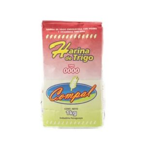 HARINA DE TRIGO COMPAL 0000 1KG