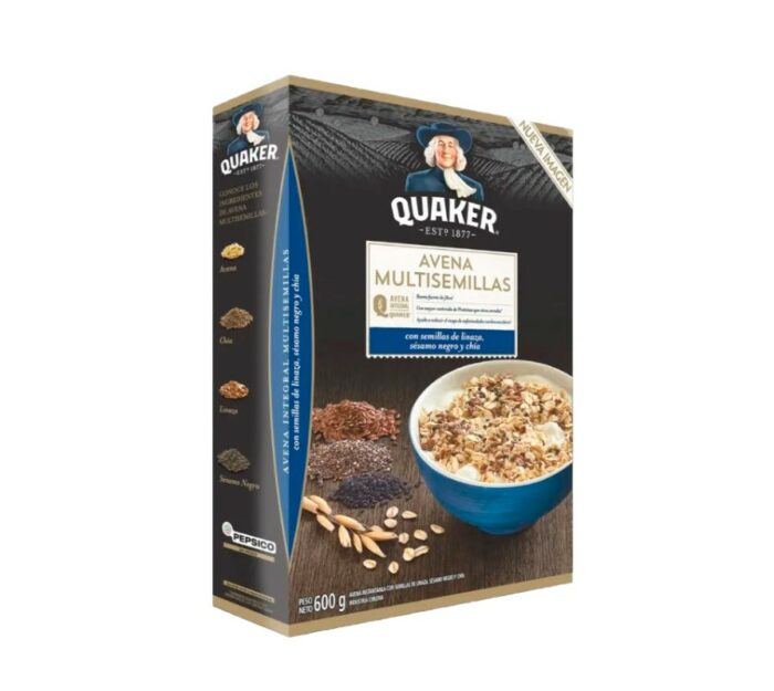 AVENA MULTISEMILLAS QUAKER 600GR