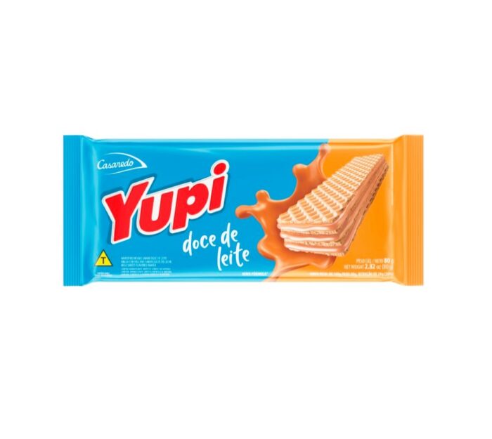 WAFER YUPI DULCE DE LECHE 80GR