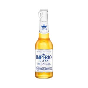 CERVEZA PURA MALTA IMPERIO ULTRA S/GLUTEN 210ML