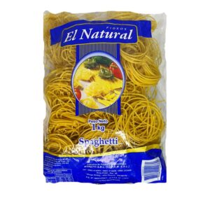 FIDEO SPAGUETI EL NATURAL 1KG