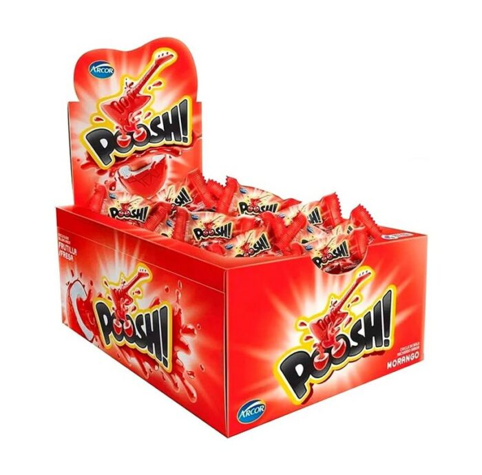 CHICLE FRUTILLA POOSH ARCOR 200GR