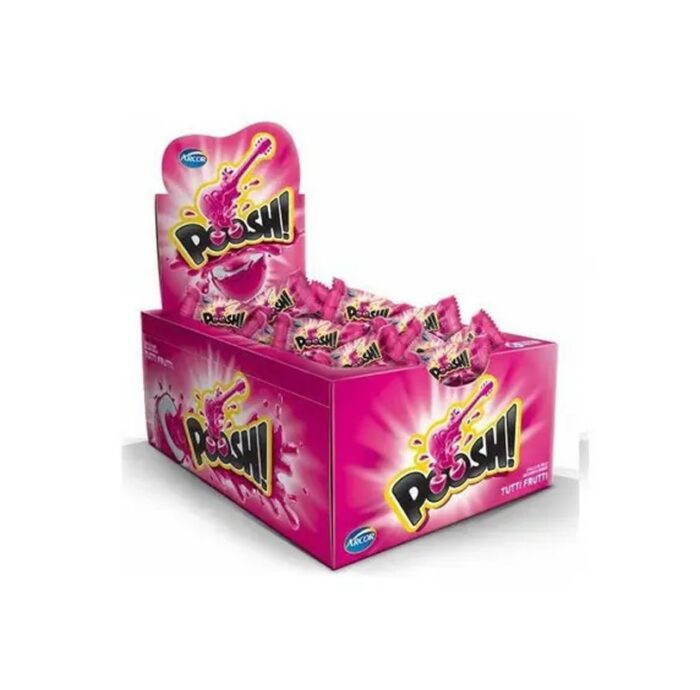 CHICLE TUTTI FRUTTI POOSH ARCOR 200GR
