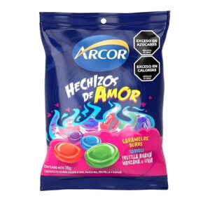 CARAMELOS HALLOWEEN HECHIZOS DE AMOR ARCOR 30GR