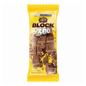 CHOCOLATE COFLER BLOCK ARCOR 300GR