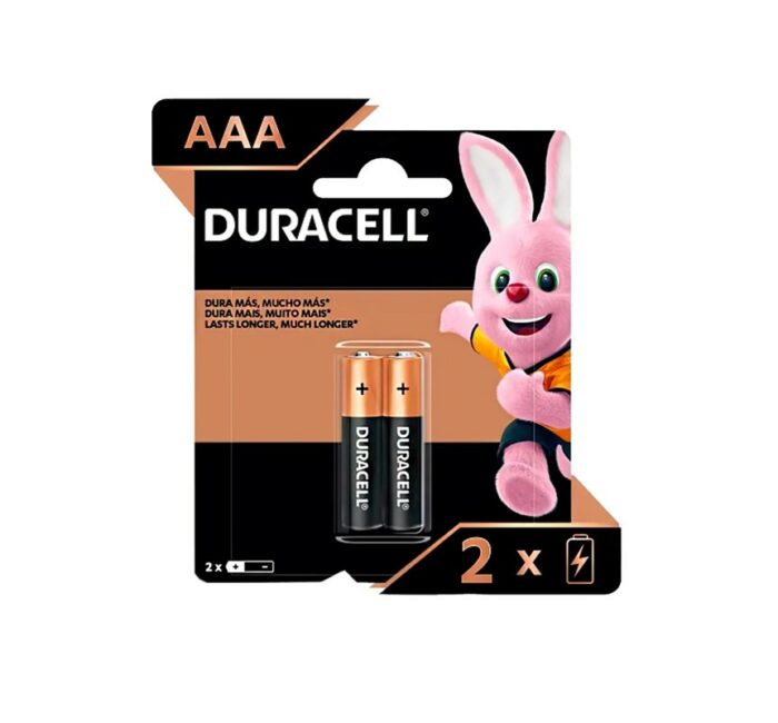 PILA DURACELL AAA X2