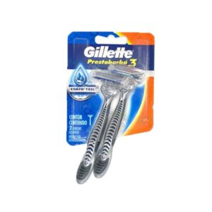 AFEITADOR GILLETE EXTRA SUAVE 3 LAMINAS X 2