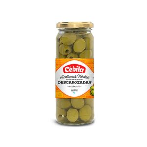 ACEITUNA VERDE DESHUESADA CEBILA VIDRIO 160GR