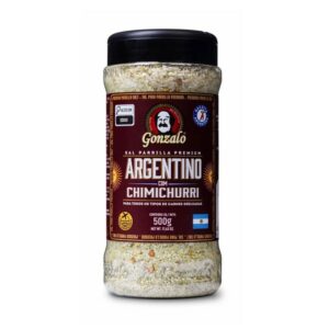 SAL PARRILLA PREMIUM ARGENTINO CON CHIMICHURRI GONZALO 500GR