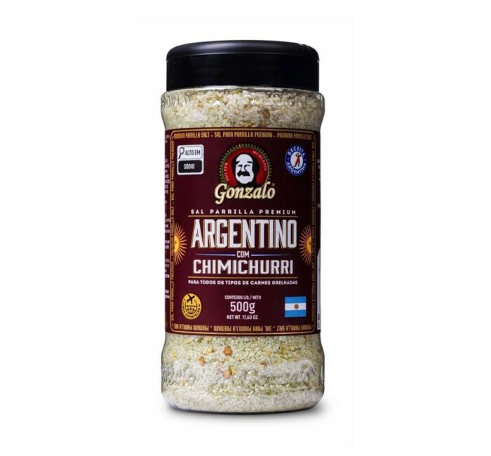 SAL PARRILLA PREMIUM ARGENTINO CON CHIMICHURRI GONZALO 500GR