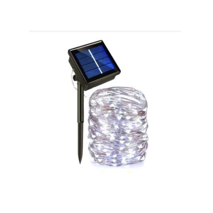 PISCA PISCA LUZ LED SOLAR BLANCO