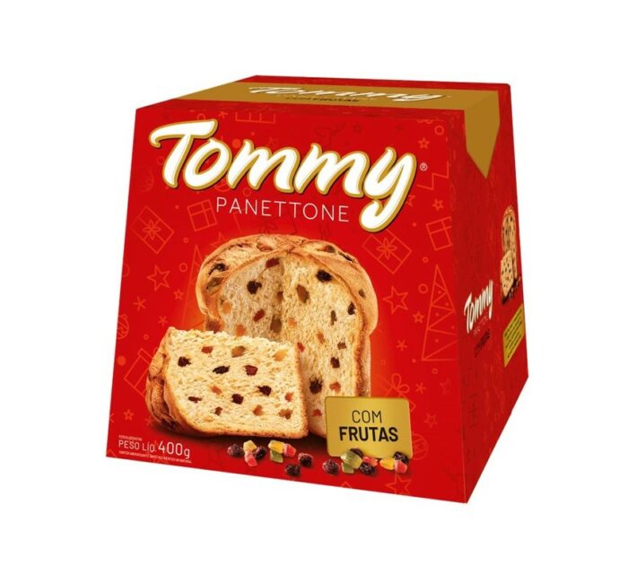 PANETTONE CON FRUTAS TOMMY 400GR