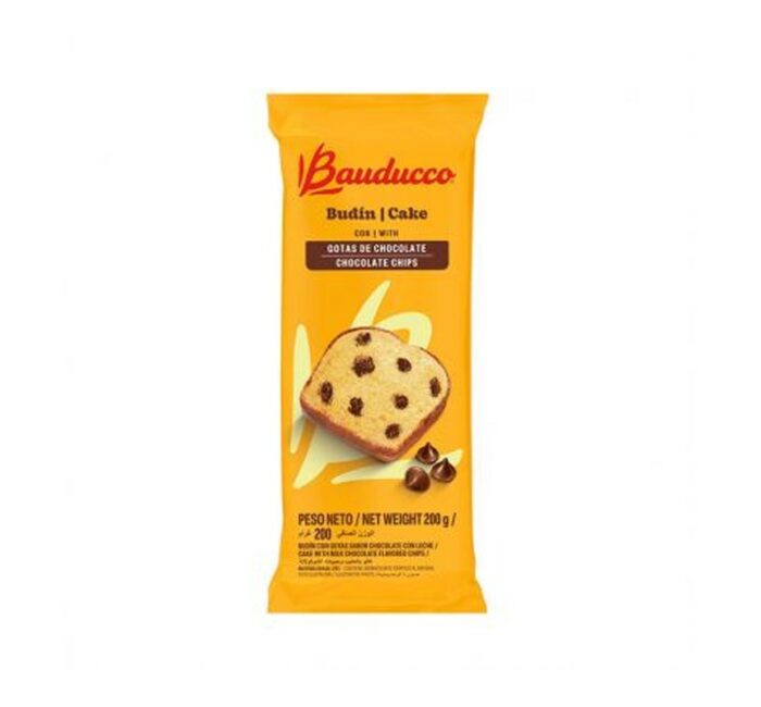BUDIN GOTAS DE CHOCOLATE BAUDUCCO 200GR