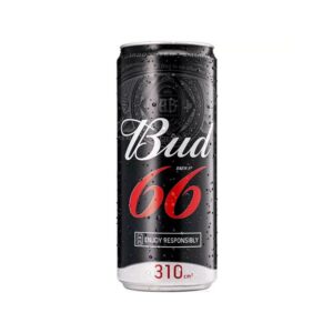 CERVEZA BUDWEISER 66 LATA 310ML
