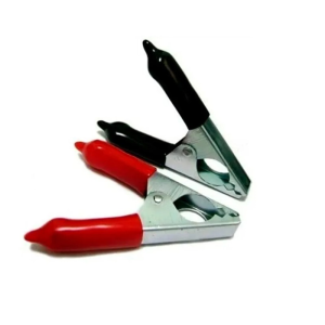PINZA PARA BATERIA PEQUEÑO CON AISLANTE X UNIDAD