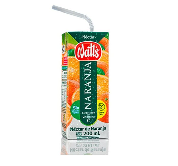 JUGO WATTS NECTAR DE NARANJA 200ML