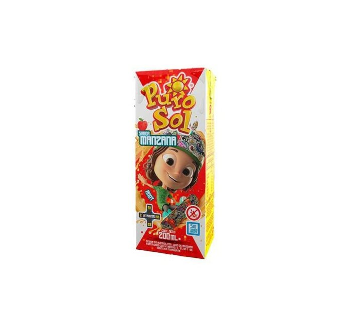 JUGO PURO SOL MANZANA 200ML