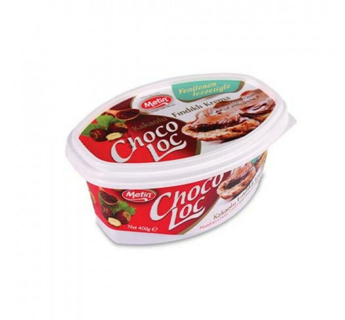 CREMA DE AVELLANA CHOCO LOC METIN 400GR