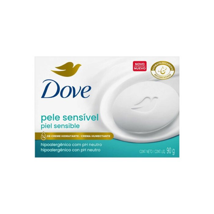 JABON DOVE PIEL SENSIBLE 90GR