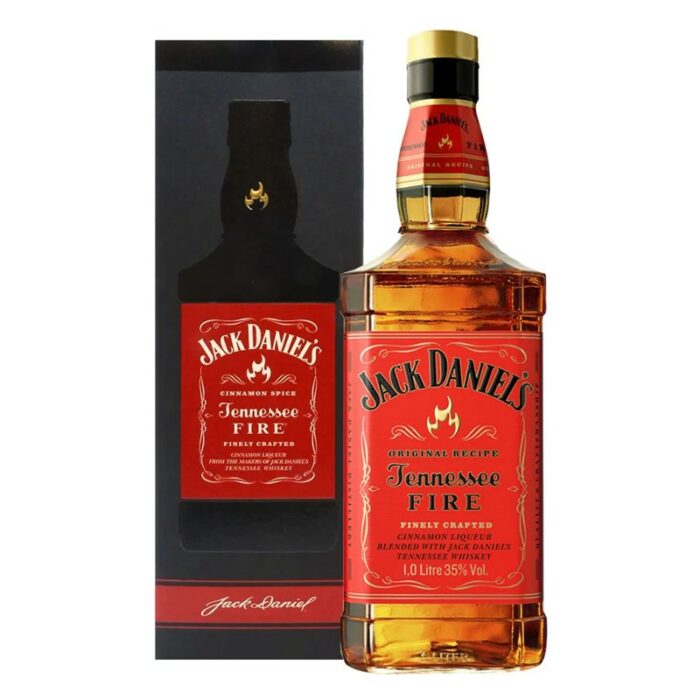 WHISKEY JACK DANIELS TENESSEE FIRE 1LT