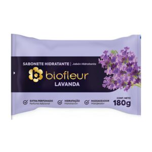 JABON BIOFLEUR LAVANDA 180GR