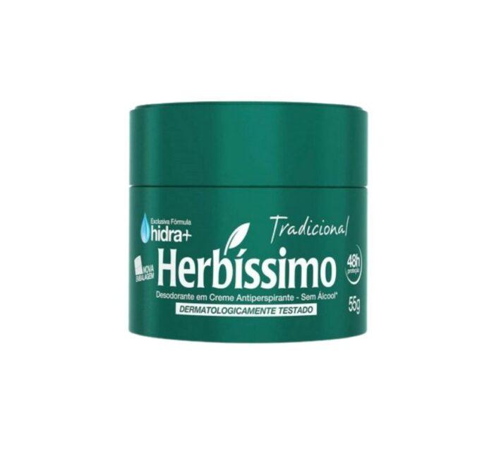 DESODORANTE CREMA HERBISSIMO TRADICIONAL55GR