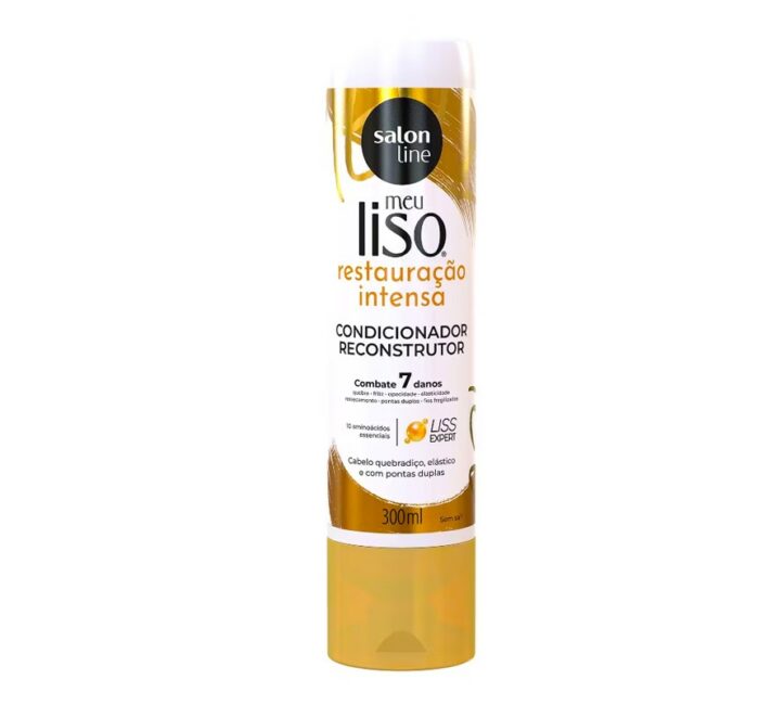 ACONDICIONADOR SALON LINE MEU LISO RECONSTRUCCION INTENSA 300ML