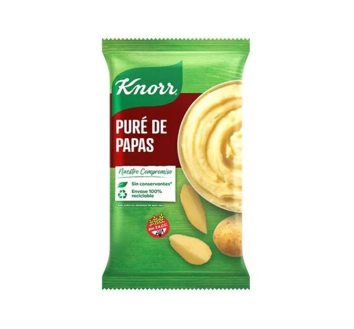 PURE DE PAPA RECETA COMPLETA KNORR 125GR