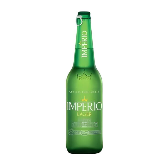 CERVEZA IMPERIO LAGER PURA MALTA 600ML