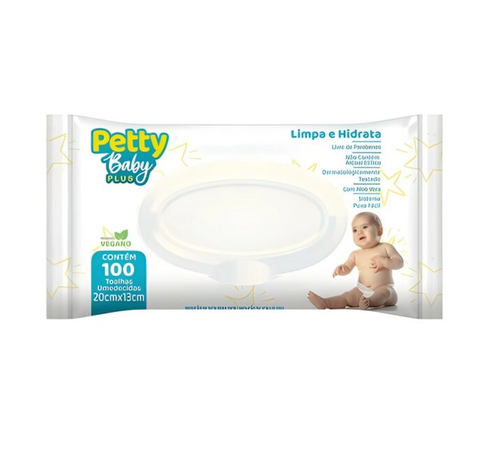 TOLLITA HUMEDA PETTY BABY PLUS 100UND