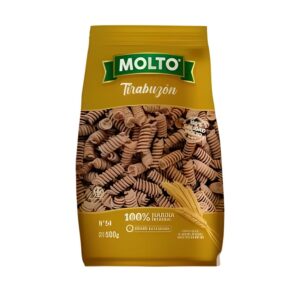 FIDEO MOLTO TIRABUZÓN INTEGRAL 500GR