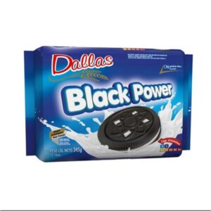 GALLETITA RELLENA DALLAS BLACK POWER VAINILLA 345GR