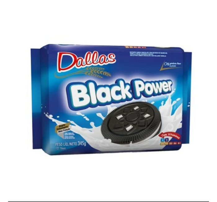 GALLETITA RELLENA DALLAS BLACK POWER VAINILLA 345GR