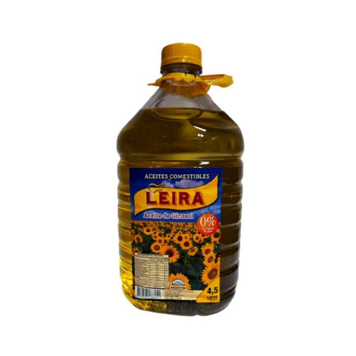 ACEITE DE GIRASOL LEIRA 4,5LTS