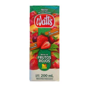 JUGO WATTS FRUTOS ROJOS 200ML
